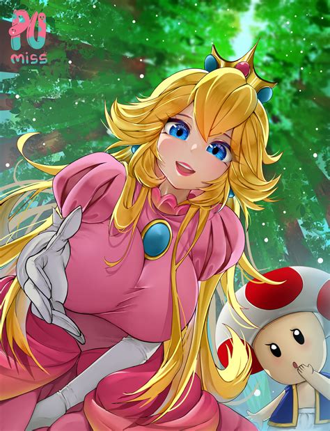 comellenentartIce-Princess-Peach-Mario-Movie-959982548 ellenent. . Fan art princess peach